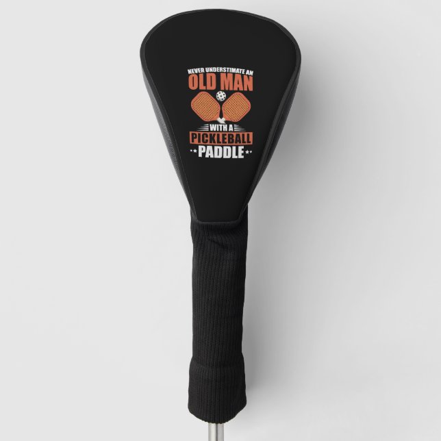 Funda Para Palo De Golf Nunca Entristece A Un Viejo (Anverso)