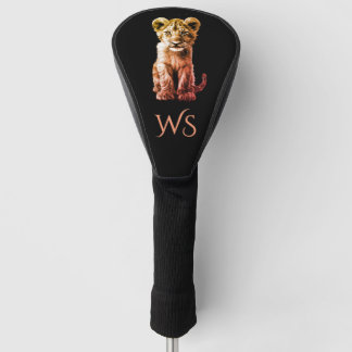Funda Para Palo De Golf Oh Baby Big Cat Cubo Monograma Negro