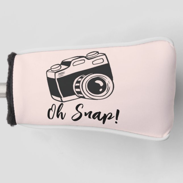 Funda Para Palo De Golf ¡Oh Snap! - Gracioso y lindo (Anverso)