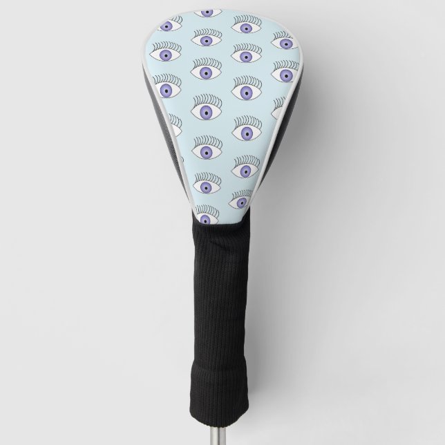 Funda Para Palo De Golf Ojo azul (Anverso)