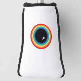 Funda Para Palo De Golf Ojo genial de arcoíris