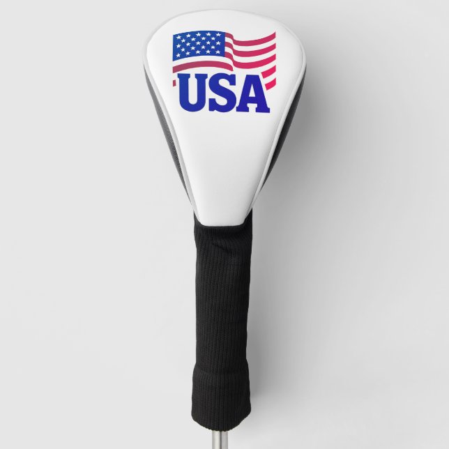 Funda Para Palo De Golf Ola de Unidad de Estados Unidos (Anverso)