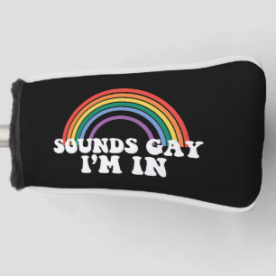 Funda Para Palo De Golf Orgullo Gay Sonidos LGBT Orgullo Gay Estoy En Arco