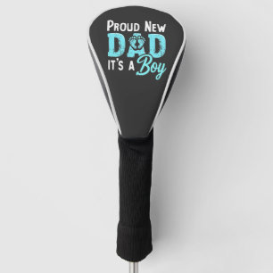 Funda Para Palo De Golf Orgulloso nuevo papá es un chico que revela que pa