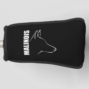 Funda Para Palo De Golf Orgulloso perro de perfil belga de Malinois TEE Sh