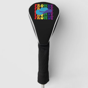 Funda Para Palo De Golf Orgulloso Rodeo Hola Vaquero Vaquera LGBTQ Occiden