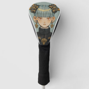 Funda Para Palo De Golf Ornate Steampunk Fantasy Anime Chica