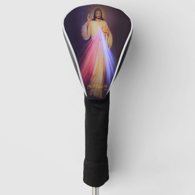 Funda Para Palo De Golf Oro de Mercy Divina (Anverso)