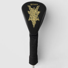 Funda Para Palo De Golf Oro místico personalizado