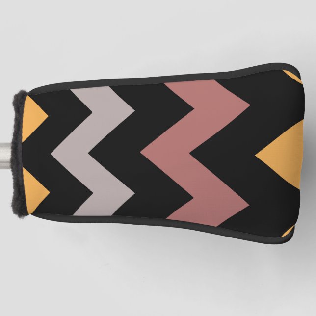 Funda Para Palo De Golf Oro Plateado Bronce (Anverso)