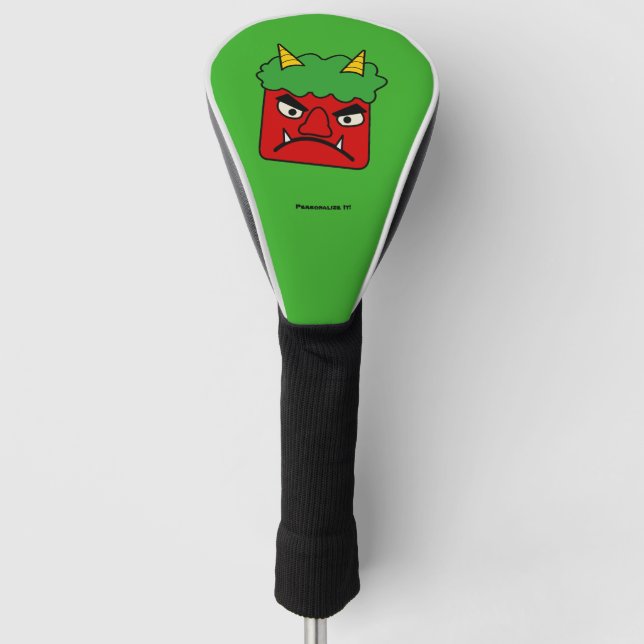 Funda Para Palo De Golf Oro rojo (Anverso)