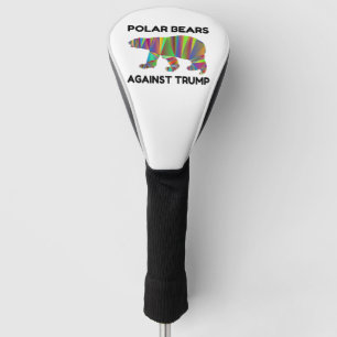 Funda Para Palo De Golf Osos polares contra Trump