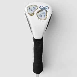 Funda Para Palo De Golf Ostras Con Cubierta De Cabeza De Golf Blue Bow