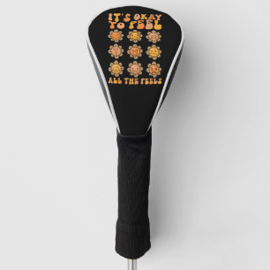 Funda Para Palo De Golf Otoño Está Bien Sentir Todos Los Sentimientos Salu