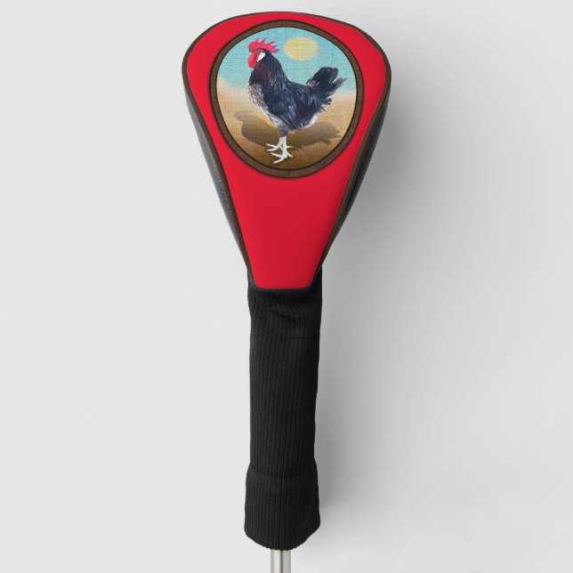 Funda Para Palo De Golf Oval de Menorca Rooster (Anverso)