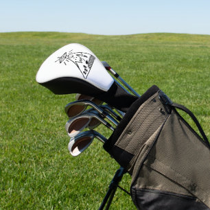 Funda Para Palo De Golf Ovni Divertido ,Área 51, Abducción Alienigena 