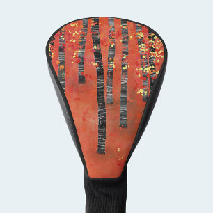 Funda Para Palo De Golf Paisaje de los bosques de Birch
