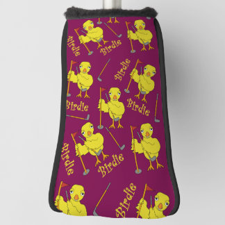 Funda Para Palo De Golf Pajarita Golfista Pollita