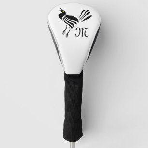 Funda Para Palo De Golf Pájaro negro gracke macho