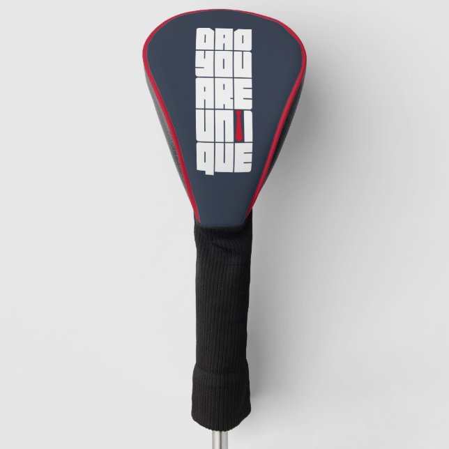Funda Para Palo De Golf Palabras Papá Eres Único (Anverso)