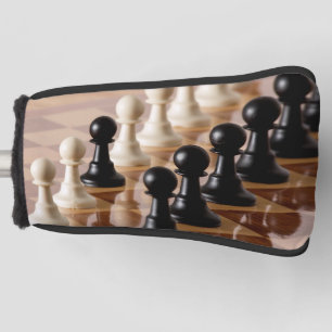 Funda Para Palo De Golf Palancas en el tablero de ajedrez