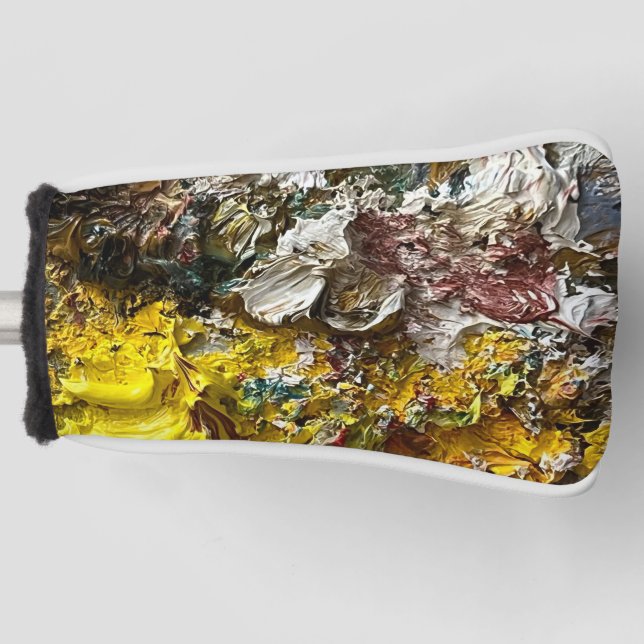 Funda Para Palo De Golf Paleta del artista #1 (Anverso)