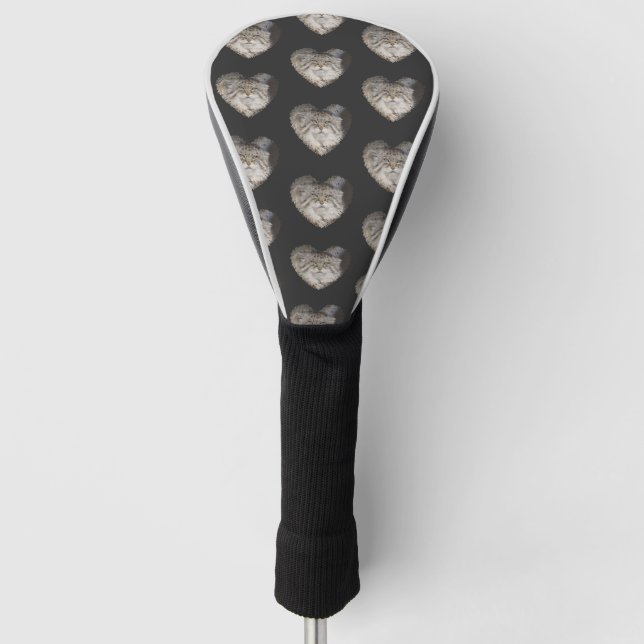 Funda Para Palo De Golf Pallat Cat Heart (Anverso)