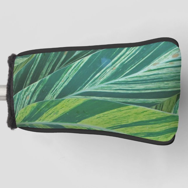 Funda Para Palo De Golf Palm Izquierda tropical Patrón de playa de verano  (Anverso)