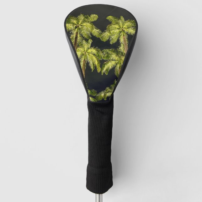 Funda Para Palo De Golf Palm Tree Golf Head Cover (Anverso)
