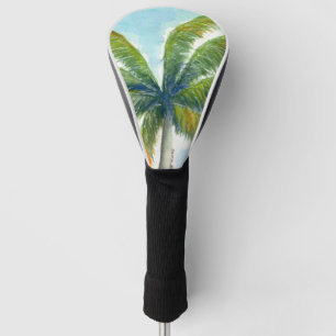 Funda Para Palo De Golf palmera tropical Beach en un día soleado