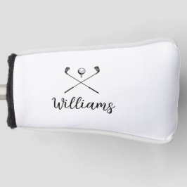 Funda Para Palo De Golf Palos de Golf con Nombre en Letra Personalizada