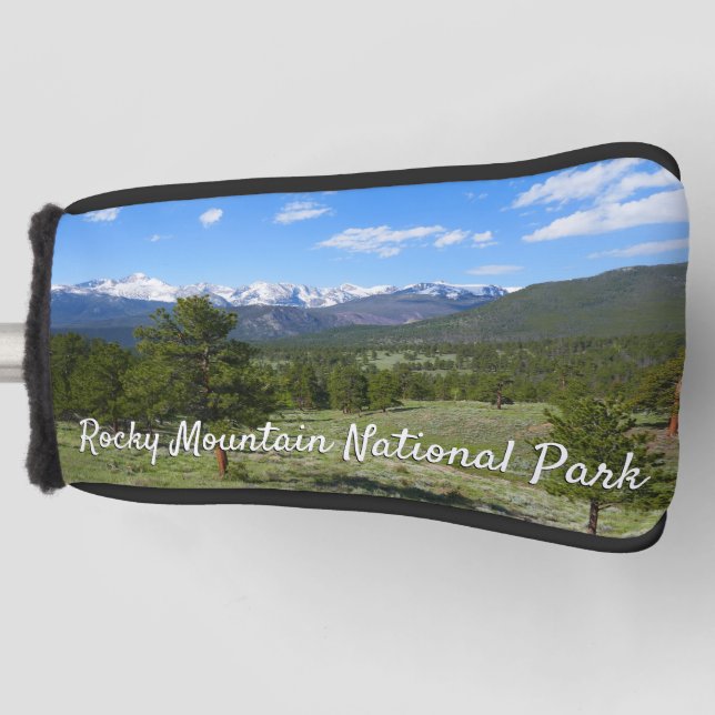 Funda Para Palo De Golf Panorama escénico de Rocky Mountain View (Anverso)