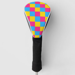 Funda Para Palo De Golf Pansexualidad encadenada patrón tapadera de cabeza