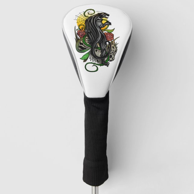 Funda Para Palo De Golf Pantera (Anverso)