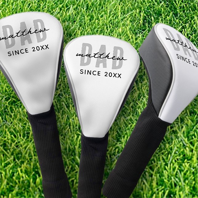 Funda Para Palo De Golf Papá desde el 20XX Preppy simple moderno (Subido por el creador)