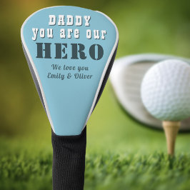 Funda Para Palo De Golf Papá, eres nuestra tipografía heroica, el día del 