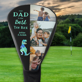 Funda Para Palo De Golf Papá es la Mejor Camiseta Rex 3 Foto Divertida 
