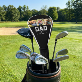 Funda Para Palo De Golf Papá Estableció Moderno Negrita Blanco 3 Foto