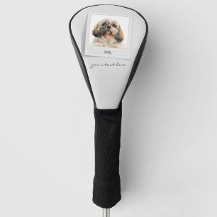 Funda Para Palo De Golf Papá personalizado del marco fotográfico del masco