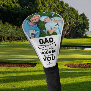 Funda Para Palo De Golf Papá Puede Que El Curso Sea Contigo. Foto