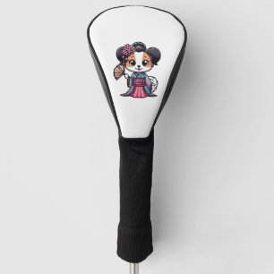 Funda Para Palo De Golf Papillon Dog Kimono