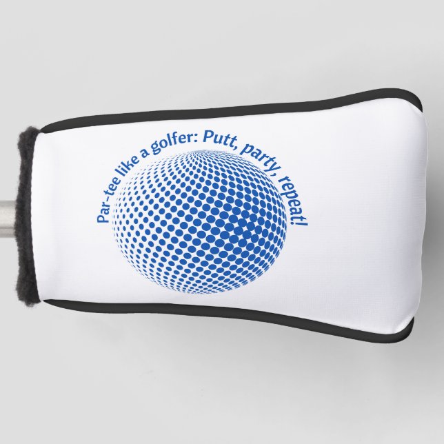 Funda Para Palo De Golf Par-tee como un golfista (Anverso)