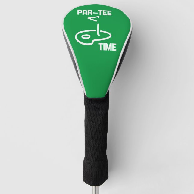 Funda Para Palo De Golf Par-Tee Time White (Anverso)