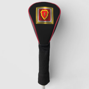 Funda Para Palo De Golf Parche enmarcado de la 25ª División de Infantería