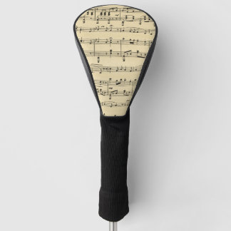 Funda Para Palo De Golf Partitura antigua