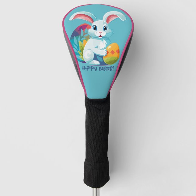 Funda Para Palo De Golf ¡Pascua Adorable! (Anverso)