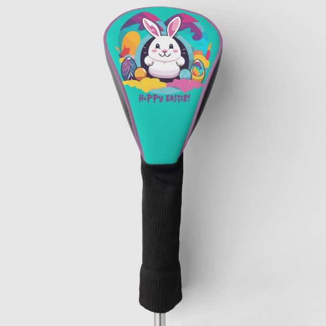 Funda Para Palo De Golf ¡Pascua Adorable! (Anverso)