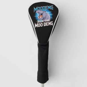 Funda Para Palo De Golf Paseo en Hipopótamo MOO DENG El MOO DENG