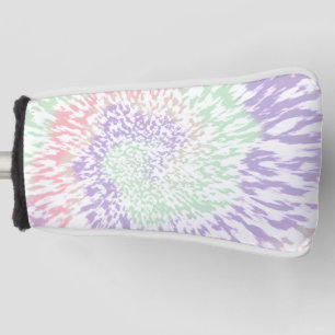 Funda Para Palo De Golf Pastel Espiral Shibori Floral Tye Hippie Retro