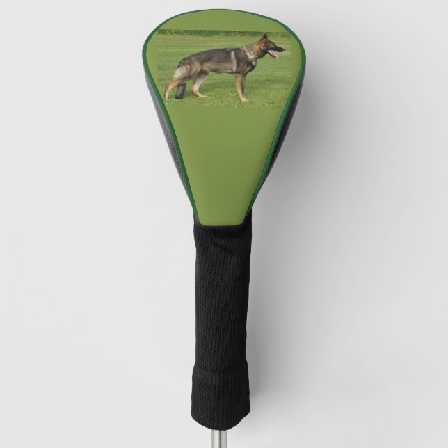 Funda Para Palo De Golf Pastor alemán Sable completo (Anverso)